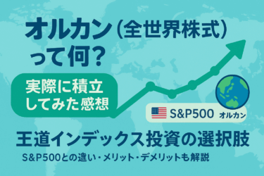 オルカン（全世界株式）って何？実際に積立投資してみた感想